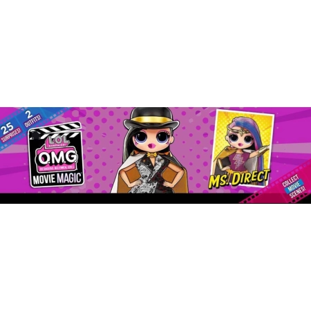 L.O.L Surprise OMG Movie Magic Lalka Ms.Direct